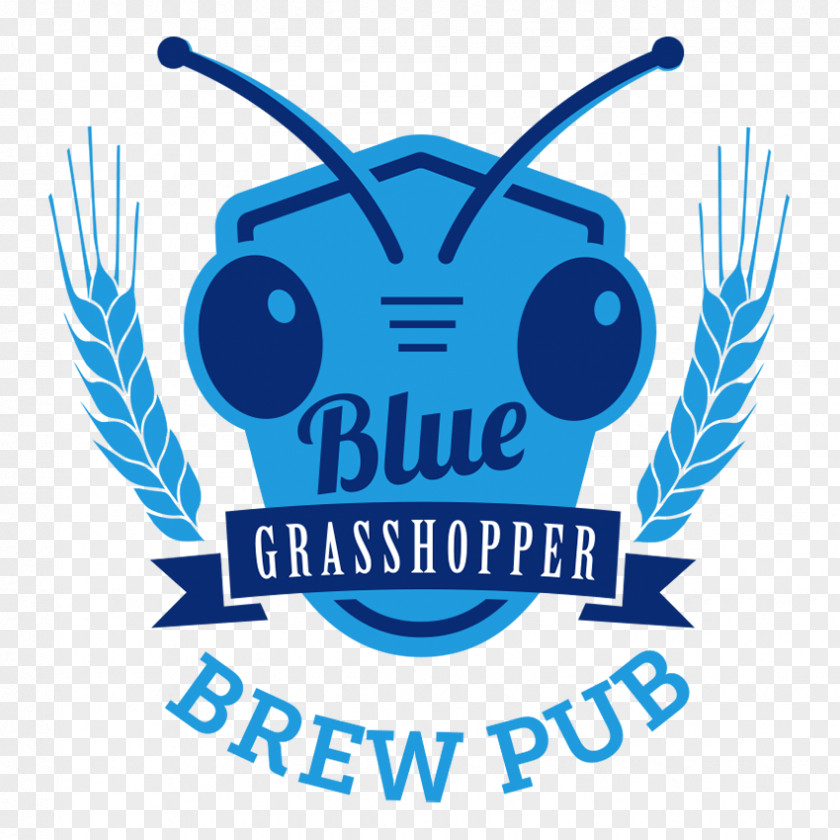 Entrepreneurial Spirit The Blue Grasshopper Logo Graphic Design Brand PNG