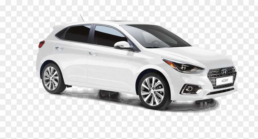 Hyundai 2018 Accent Bumper Compact Car PNG