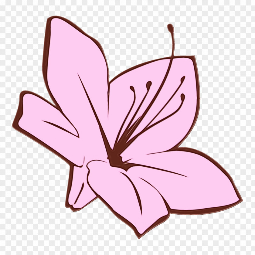 Moths And Butterflies Flower Pink Clip Art Butterfly Petal Leaf PNG