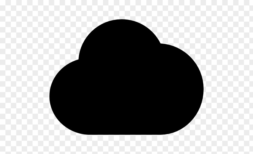 Shaped Cloud Computing Storage PNG