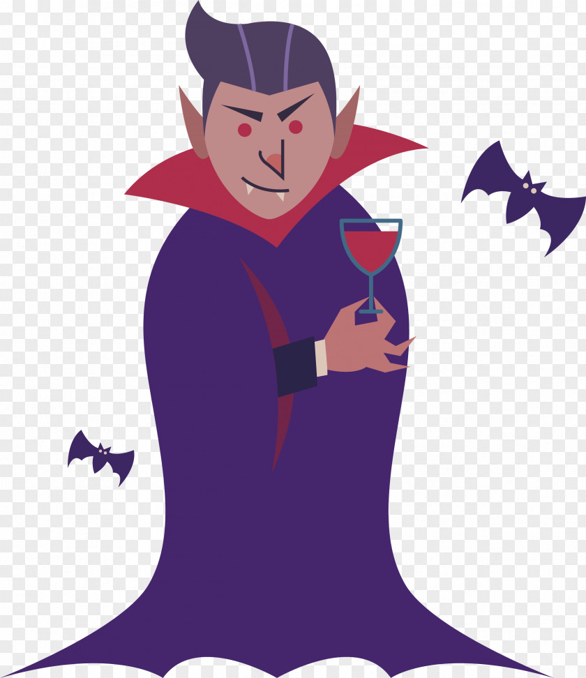 Vampire Who Drinks Blood Illustration PNG