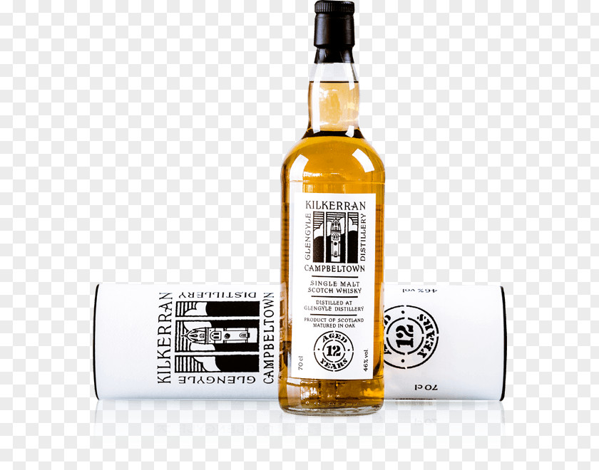 1 Year Old Single Malt Whisky Scotch Blended Whiskey Glengyle Distillery PNG