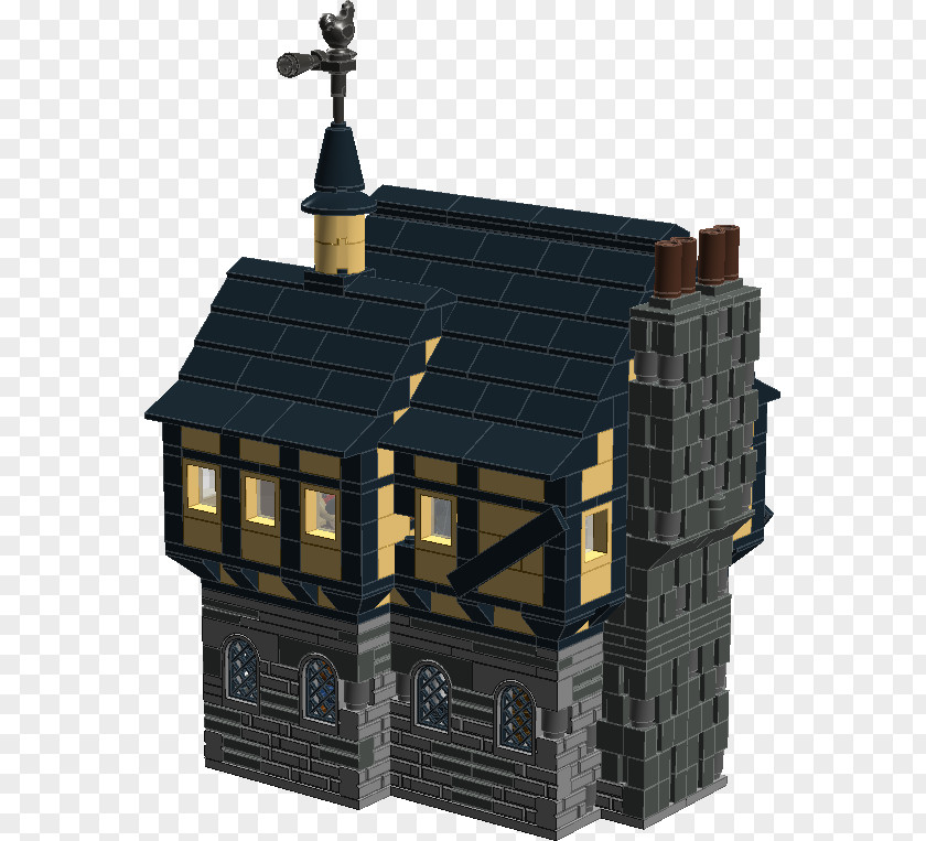 House Facade Roof PNG