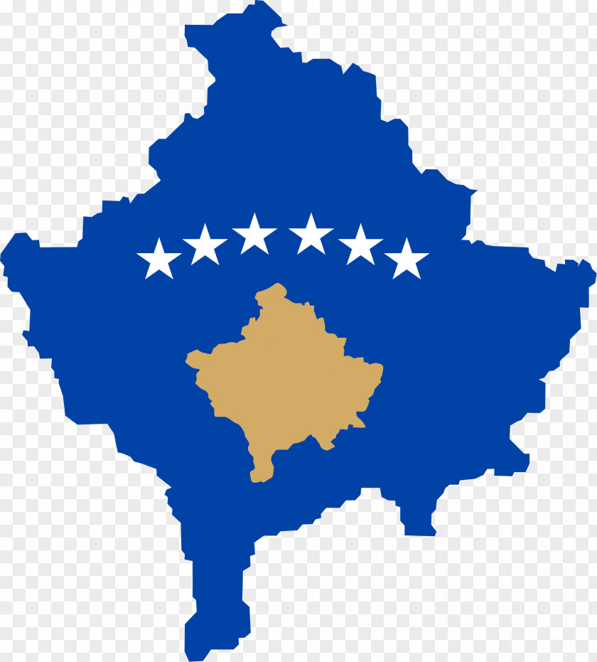 Map Flag Of Kosovo 2008 Declaration Independence Serbia PNG
