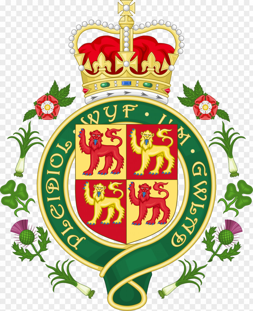 Royal Badge Of Wales Coat Arms The United Kingdom National Symbols PNG