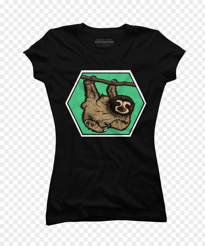 Sloth Design T-shirt Hoodie Bluza Hamburger PNG