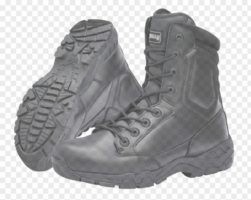 Steeltoe Boot Hiking Shoe Footwear White Black Work Boots PNG