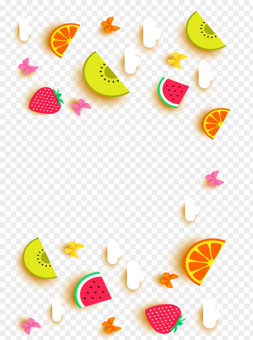 Buah Ornament Poster Design Image Vector Graphics PNG