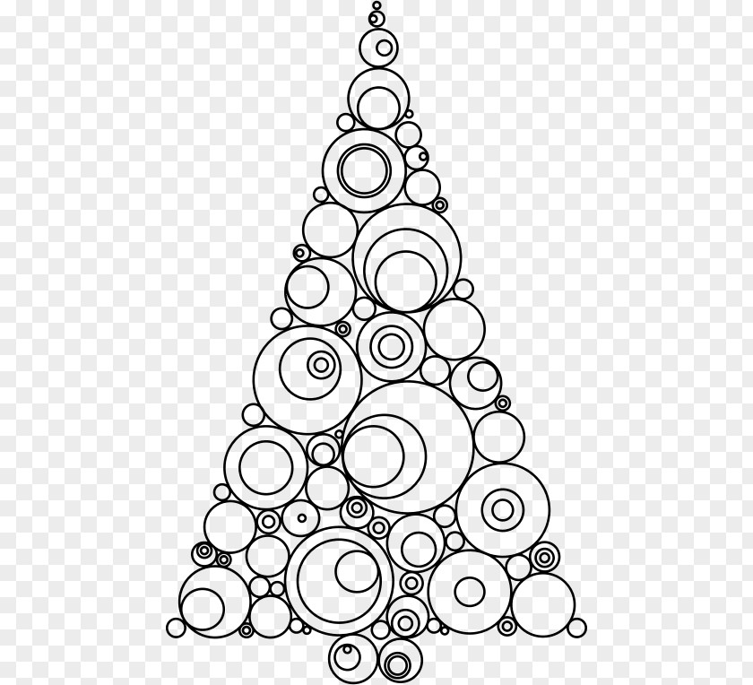 Christmas Tree Drawing Ornament Clip Art PNG