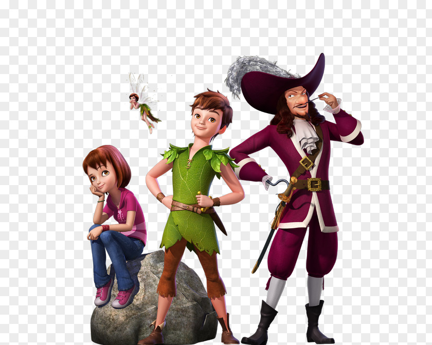 DIDI AND FRIENDS Peter Pan Wendy Darling Captain Hook Lost Boys Adventure PNG