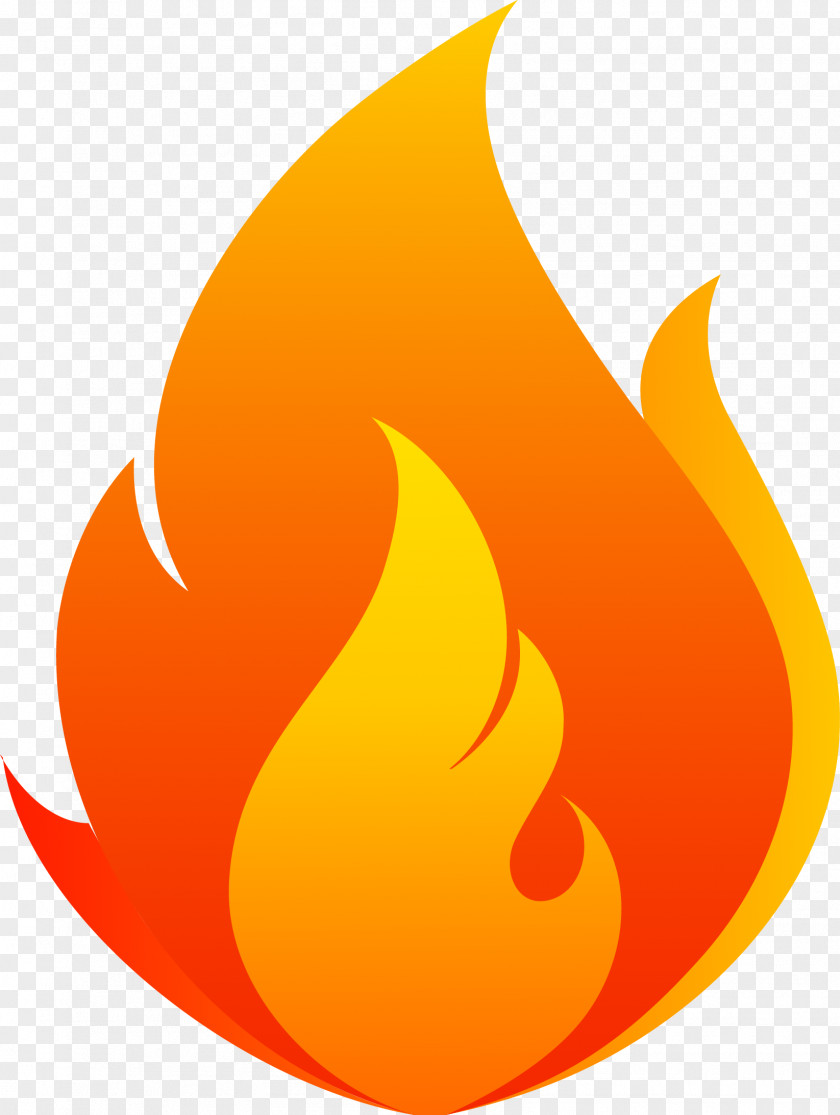 Red Vector Flowing Flames PNG