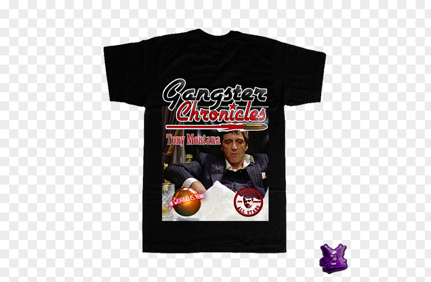 Tony Montana T-shirt Clothing Sleeve Gangster PNG