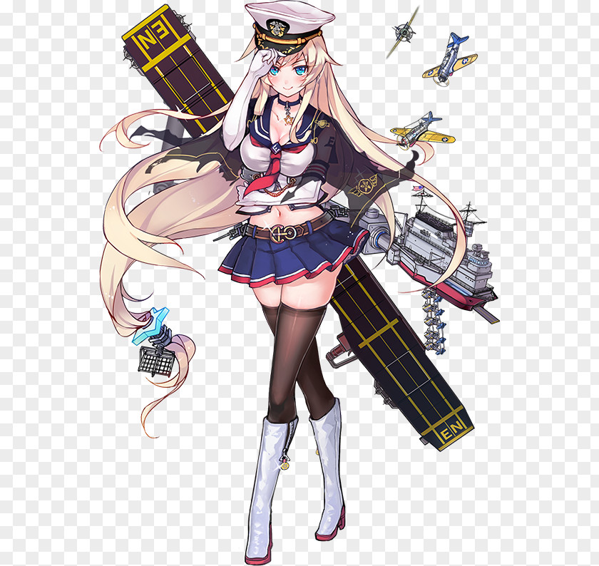 Ysr Photos Battleship Girls USS Enterprise (CV-6) Yorktown-class Aircraft Carrier United States Navy PNG