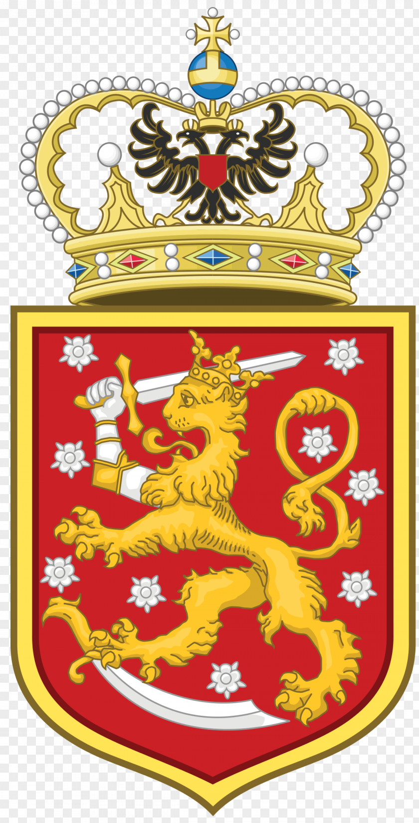 Duchy; Homelan Kingdom Of Finland Grand Duchy Duke Coat Arms PNG