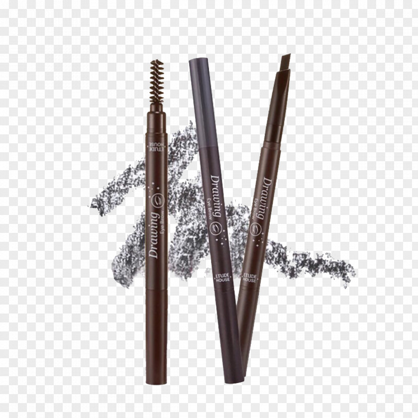 Etude House Eyebrow Pencil And Smearing Make-up Color Drawing PNG