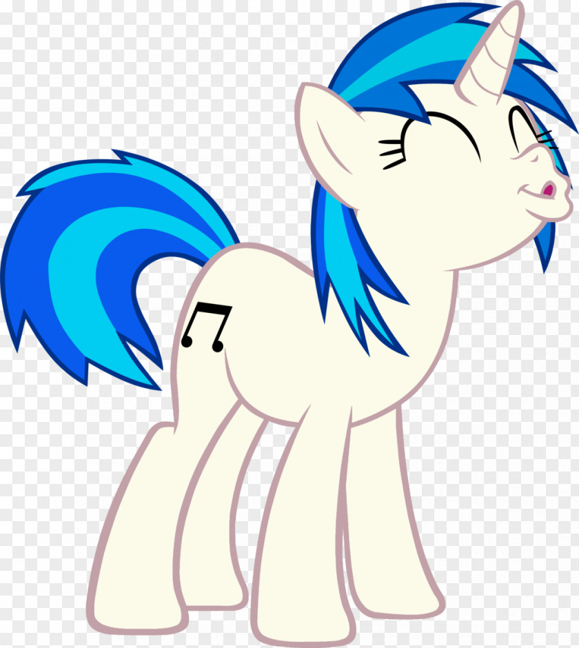 Vinyl Phonograph Record Pony Scratching Line Art PNG