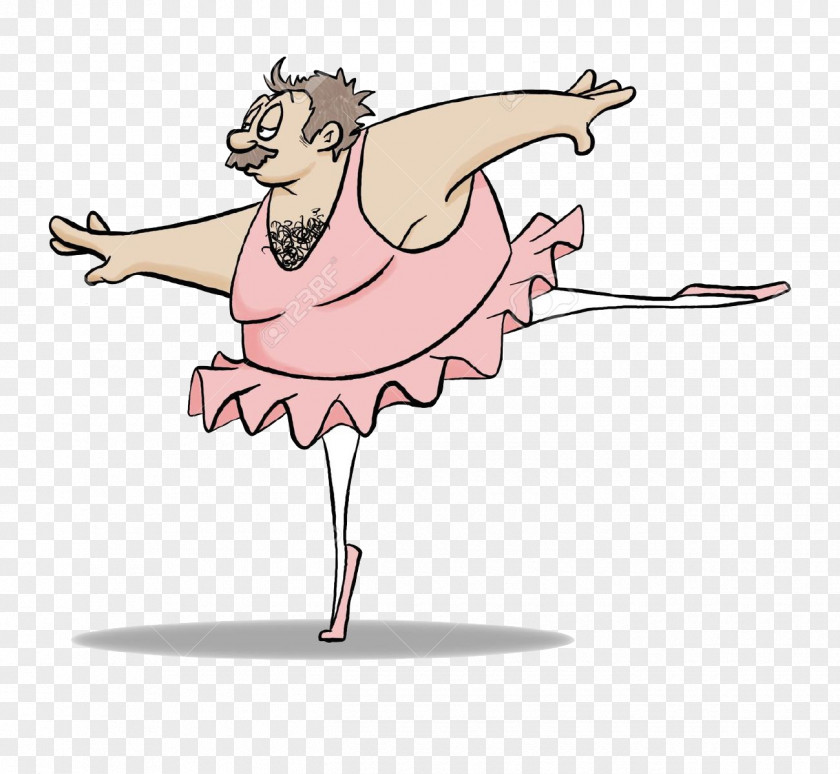 Ballerina Ballet Dancer Cartoon PNG