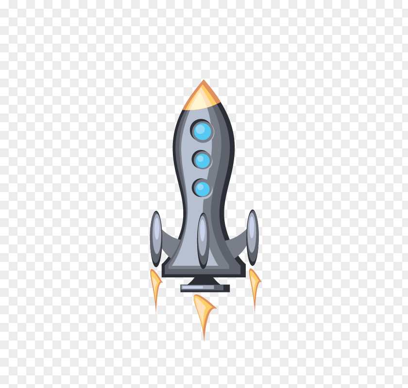 Black Rocket PNG