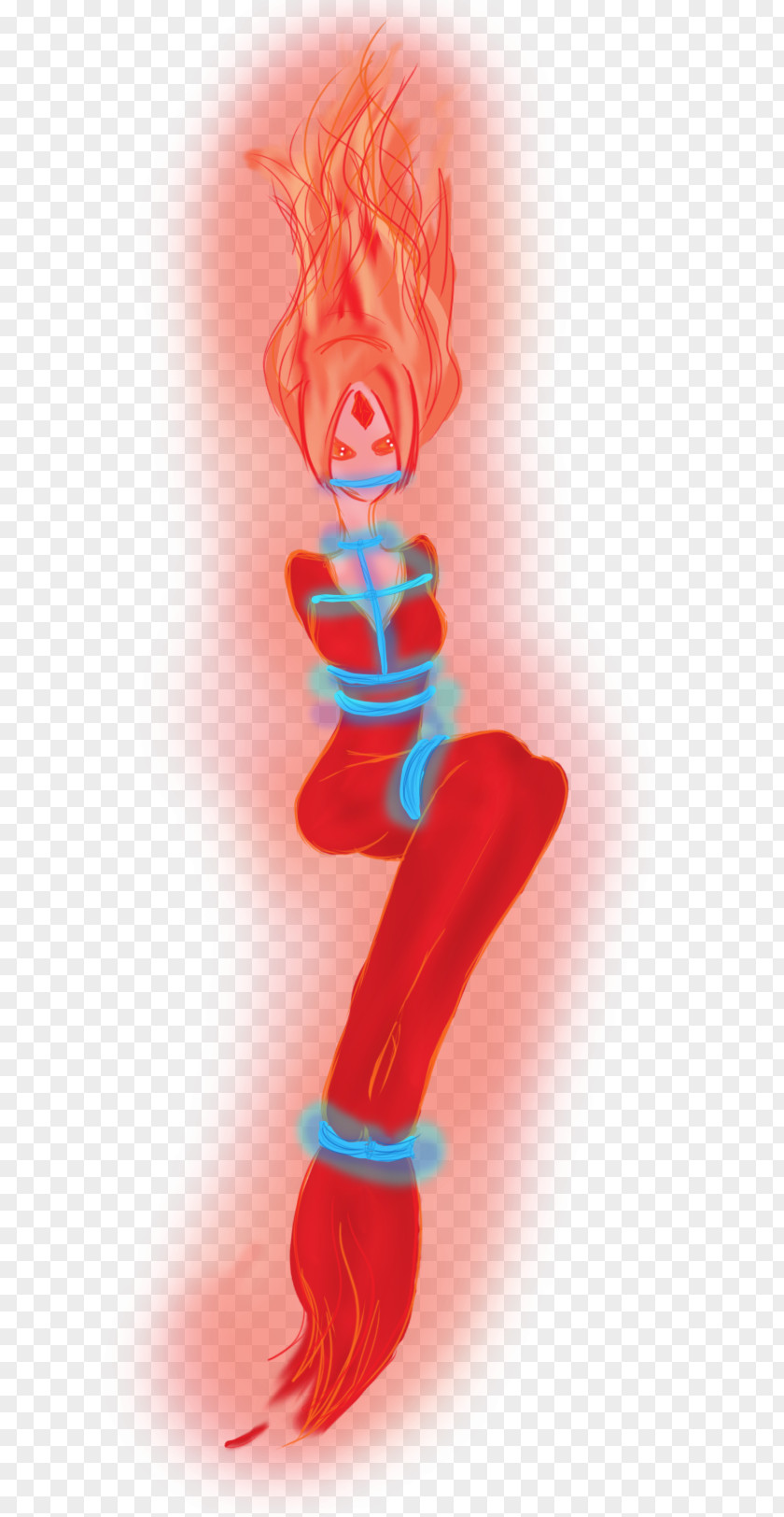 Flame Princess Bubblegum Fire Adhesive Tape PNG