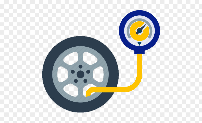 Automotive Tire Auto Part Car Yellow PNG
