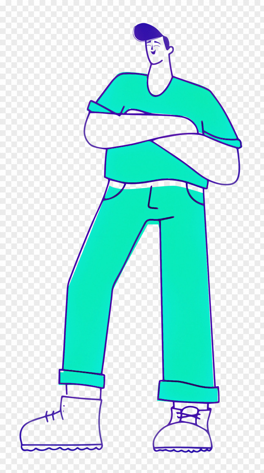 Boy Standing PNG