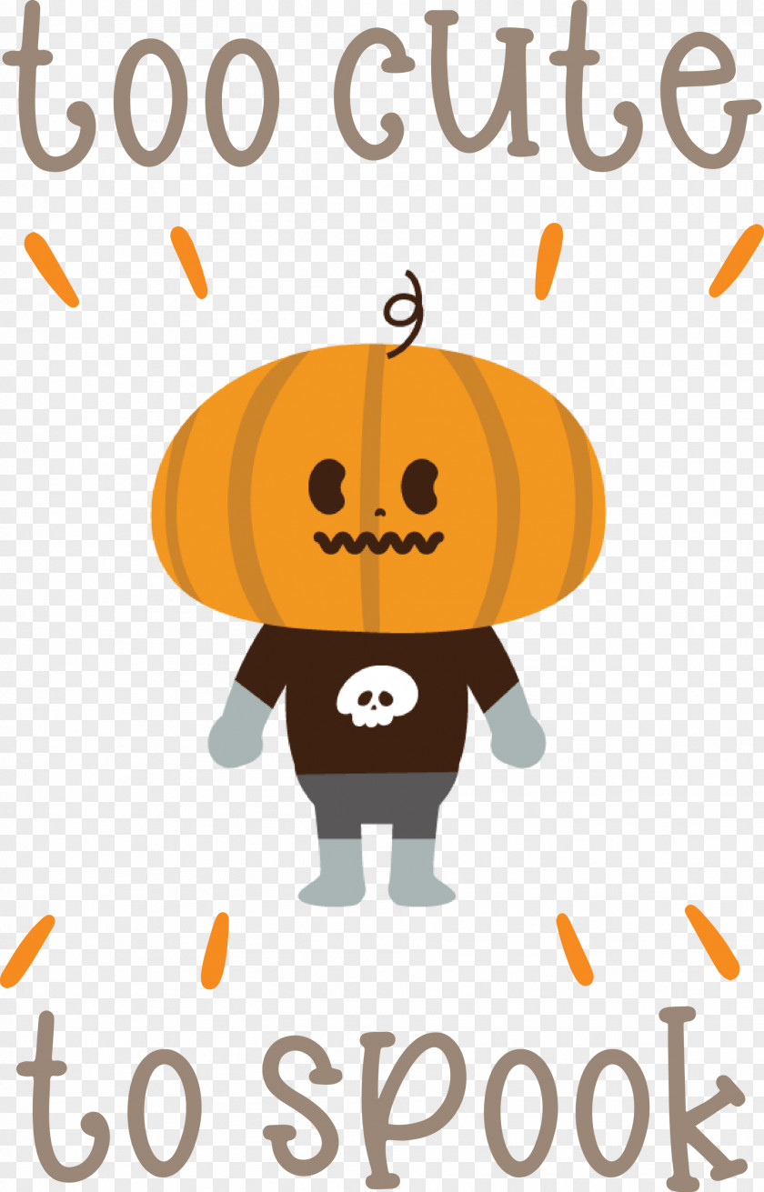 Halloween Too Cute To Spook Spook PNG