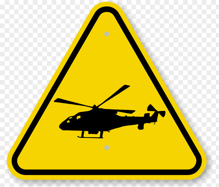 Helicopter Helipad Heliport Warning Sign Landing PNG