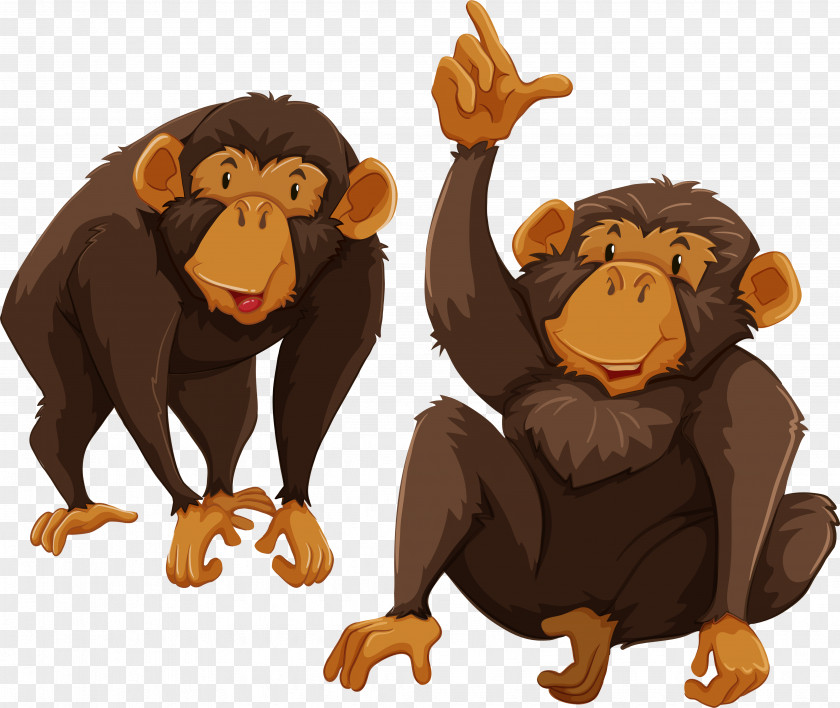 Monkey Gibbon Clip Art PNG