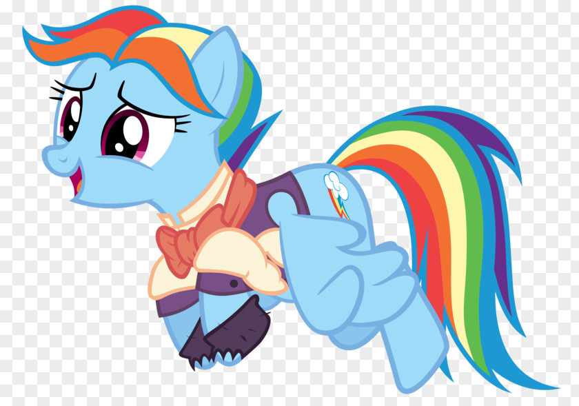 Rainbow Dash Horse DeviantArt Illustration PNG