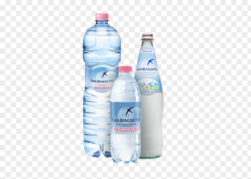 Water Acqua Minerale San Benedetto Mineral Bottle Sant'Anna PNG