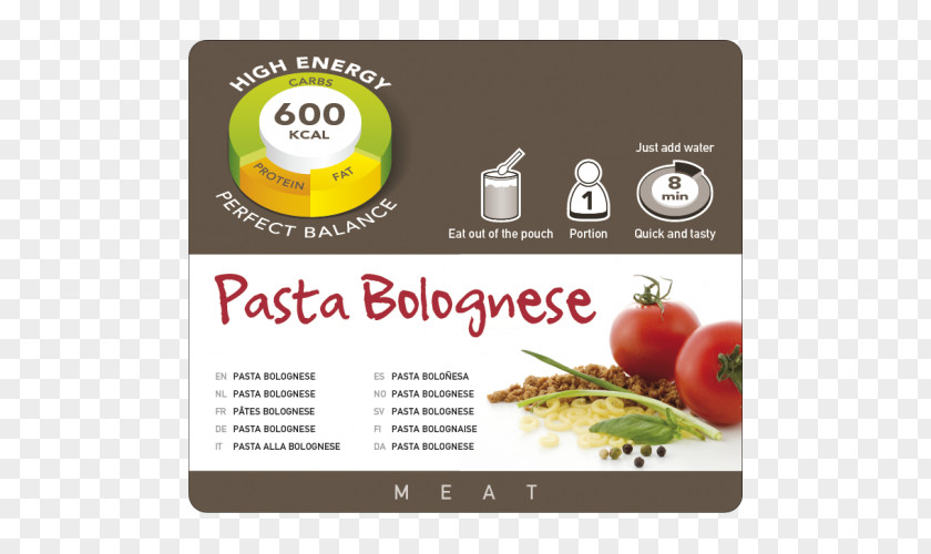 Breakfast Pasta Bolognese Sauce Carbonara Camping Food Vegetarian Cuisine PNG