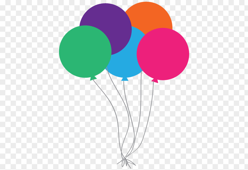 Bundle Stationery Balloon Birthday Clip Art PNG