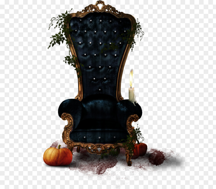 European-style Throne Of The King Vampire Clip Art PNG