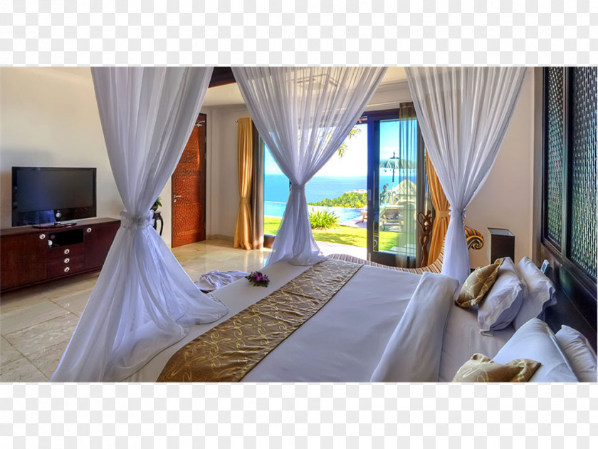 Indonesia Bali Window Curtain Bedroom Hotel Mattress PNG