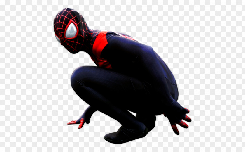 Miles Morales Spider-Man DeviantArt Rendering PNG