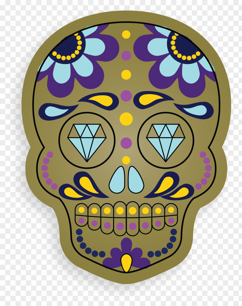 Skull Mexico PNG