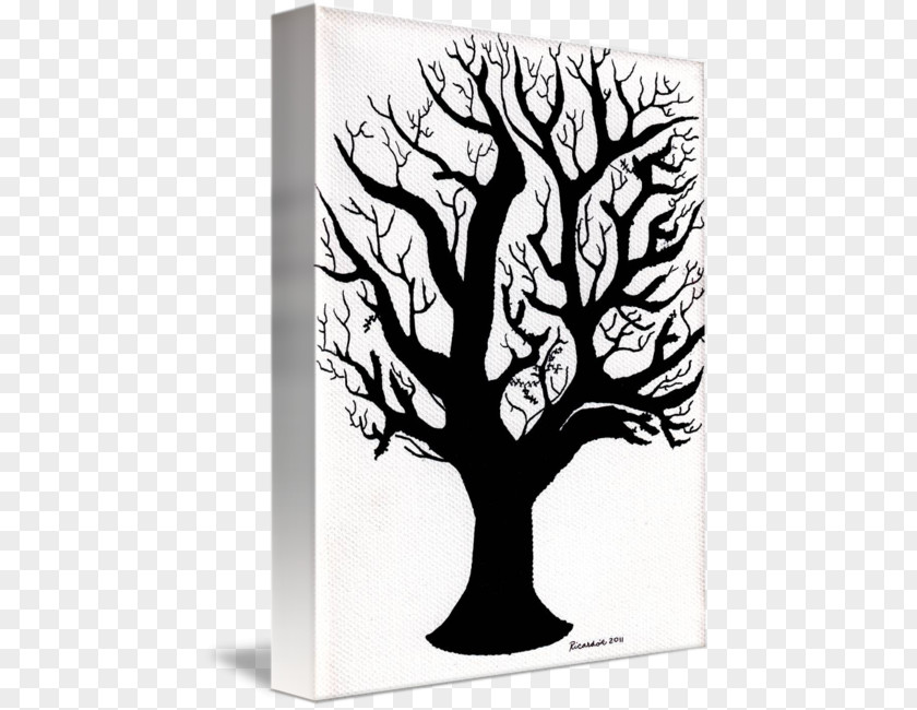 Tree Branch Drawing Of Life Black And White PNG