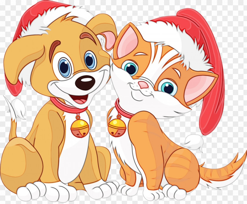 Cartoon Puppy Nose Tail PNG