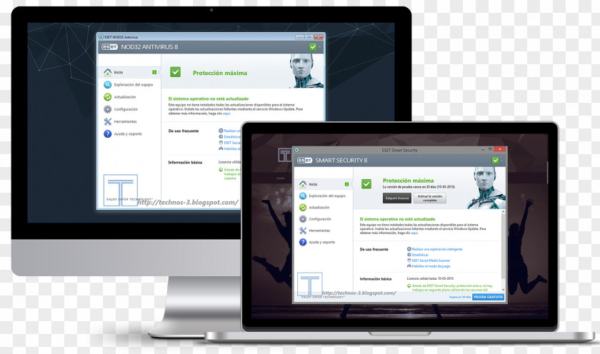 Computer Monitors Software ESET NOD32 Antivirus PNG