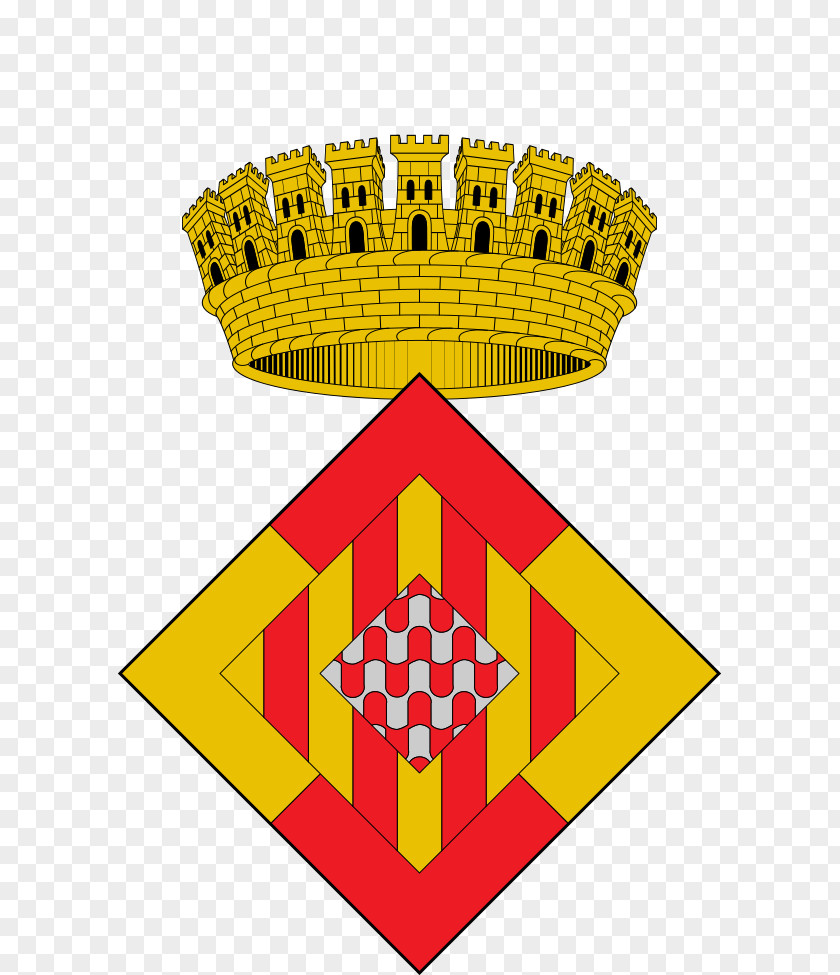 Gold Crown Alt Urgell Province Of Girona Coat Arms Catalan Heraldry PNG