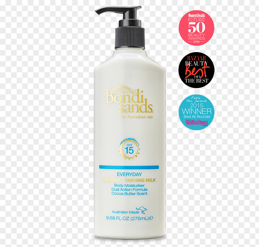 Gradual Lotion Bondi Sands Everyday Tanning Milk Sunless Sun 1 Hour Express Self Foam 200g PNG