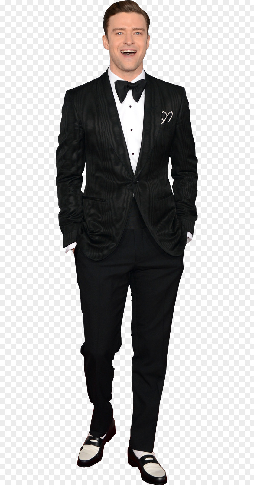 Justin Timberlake Tuxedo Tobacco Smoking Jacket Black Tie PNG