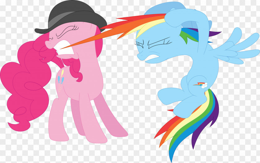 Rainbow Mane Pony Dash Pinkie Pie Applejack Horse PNG