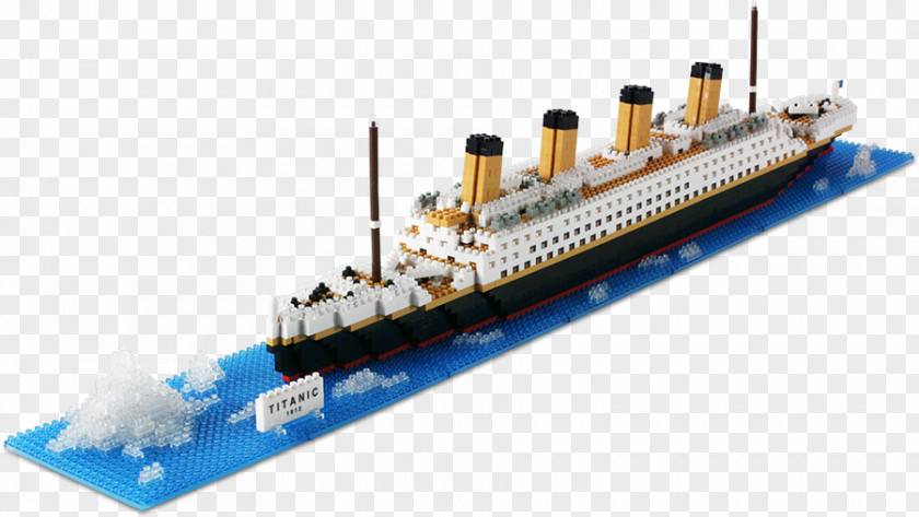 Titanic RMS Nanoblock NB‐021 Museum Titanic: Honor And Glory PNG