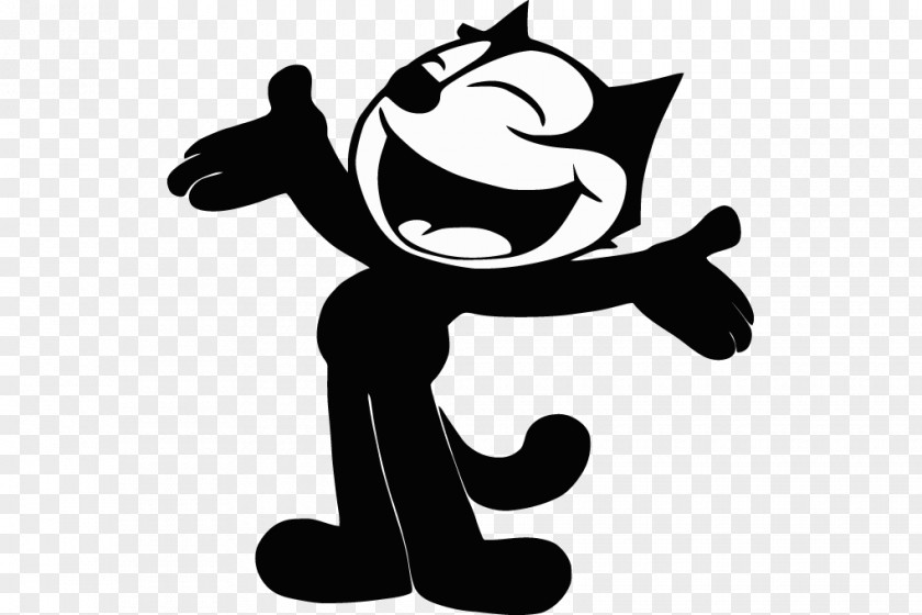 Cat Felix The Paintings Cartoon Drawing PNG