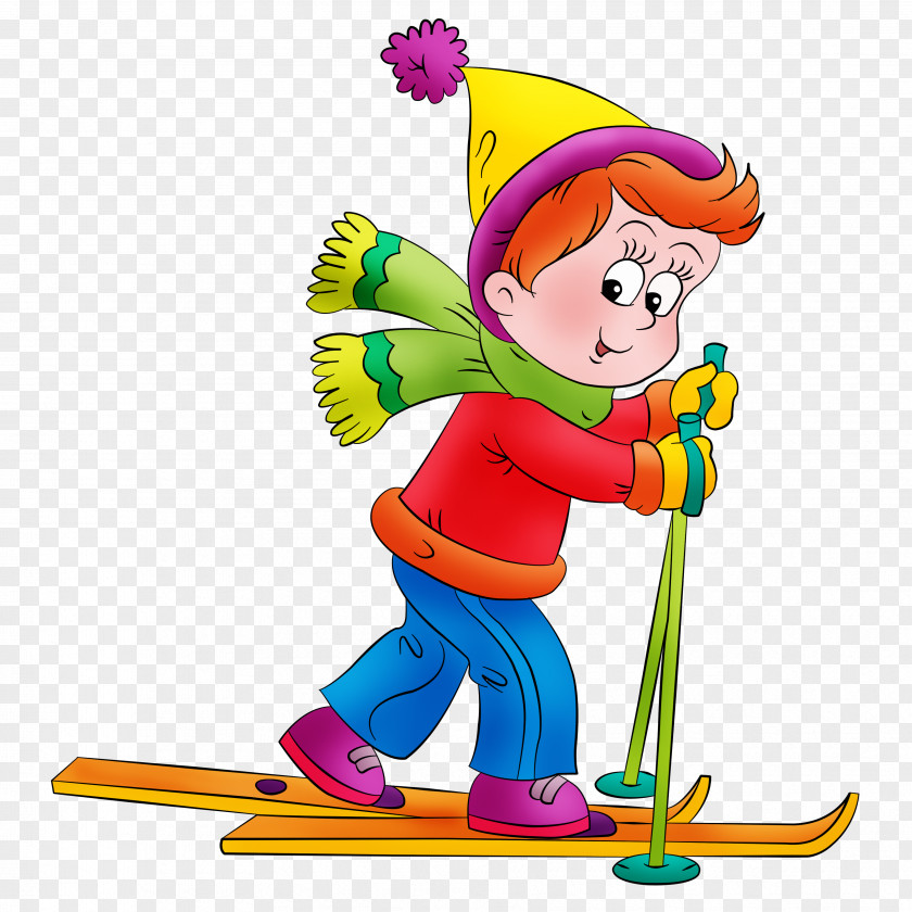 Child Skiing Kindergarten Winter Sport PNG