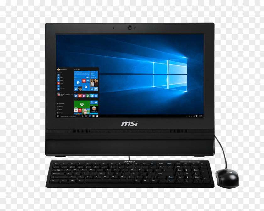 Computer All In One MSI PRO 16T 4 GB All-in-one Komputer AiO Pro 22ET 7M 21,5