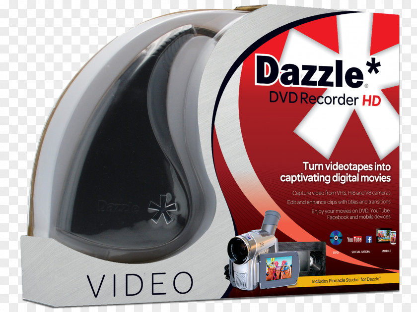 Device Driver VHS Video Capture Dazzle DVD Recorder HD Pinnacle Systems PNG