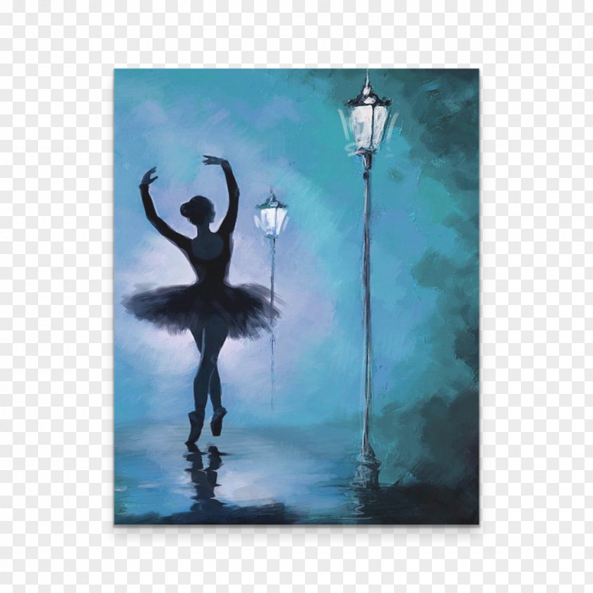 Painting The Night Oil Ballet Dancer PNG