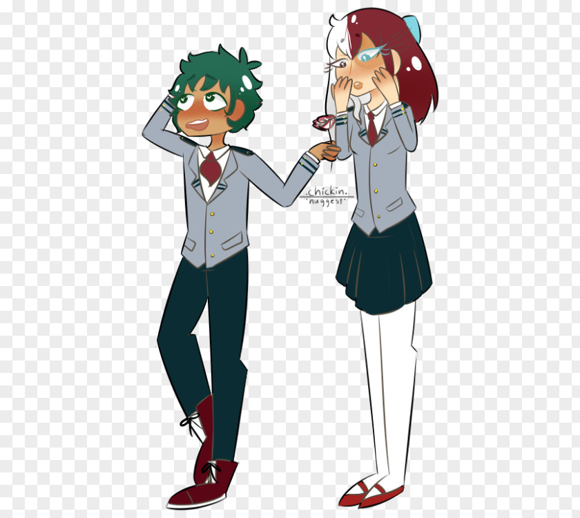 Yaoyorozu E Todoroki School Uniform Human Behavior Boy Clip Art PNG